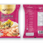 Tor Pak Instant Glass Noodle Soup with Red Sauce วุ้นเส้นเย็นตาโฟสูตรเข้มข้น ต่อปาก