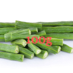 The Horseradish Tree (Drum Stick)-ฝักมะรุมแบบไม่ปอกเปลือก 100g/Pack
